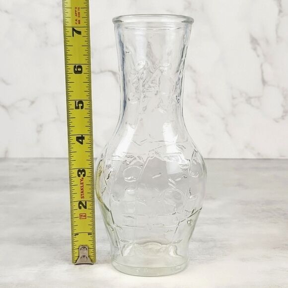 Good Seasons Vintage Decorative Vine Embossed Salad Dressing Bottle Flower Vase - Picture 5 of 6